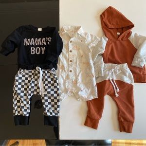 6 mo boy sets bundle
